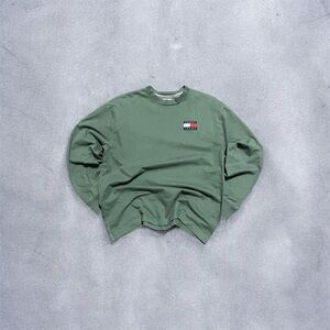 Tommy Hilfiger Green Long Sleeve Shirt